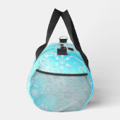 Crystal Snowflakes Pattern Duffle Bag (Rechts)