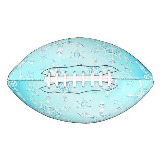 Crystal Snowflakes Pattern Football (Vorderseite)