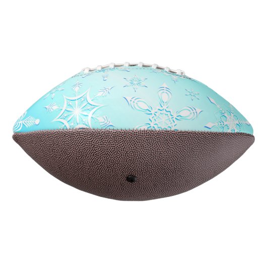 Crystal Snowflakes Pattern Football (Gedreht 270)