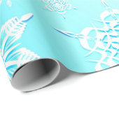 Crystal Snowflakes Pattern Geschenkpapier (Rolleneckpunkt)