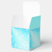 Crystal Snowflakes Pattern Geschenkschachtel (Geöffnet)