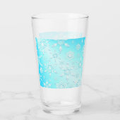 Crystal Snowflakes Pattern Glas (Rückseite)