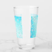 Crystal Snowflakes Pattern Glas (Links)