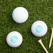 Crystal Snowflakes Pattern Golfball (Insitu Gras)