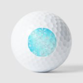 Crystal Snowflakes Pattern Golfball (Vorderseite)