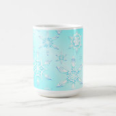 Crystal Snowflakes Pattern Kaffeetasse (Mittel)