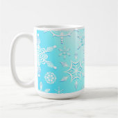 Crystal Snowflakes Pattern Kaffeetasse (Links)