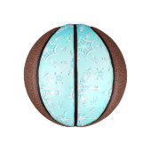 Crystal Snowflakes Pattern Mini Basketball (Vertikal)