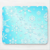 Crystal Snowflakes Pattern Mousepad (Vorne)
