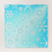 Crystal Snowflakes Pattern Puzzle (Horizontal)