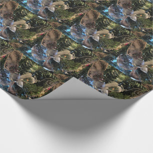 Crystal Snowman Weihnachtsbaum Ornament Geschenkpapier