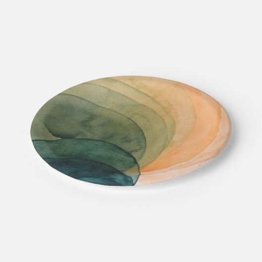 Crystal Spade Pappteller (Schrägansicht)