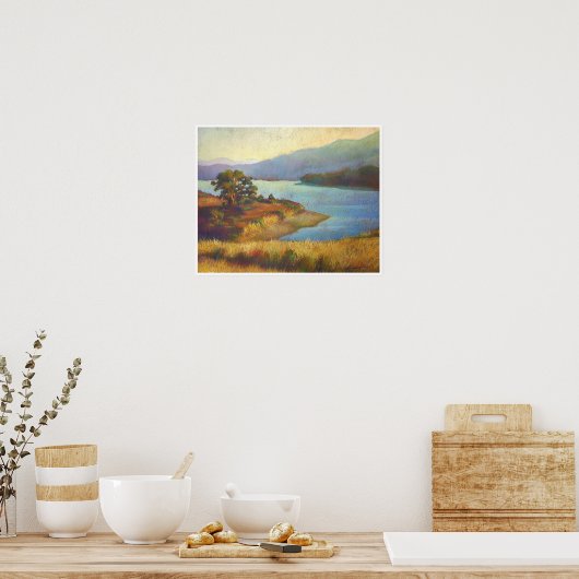 Crystal Spring Sunset Poster (Küche)