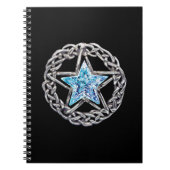 Crystal Star Spiral Notebook Notizblock (Vorderseite)