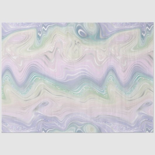 Crystal Strata Serie Design 1 Seidenpapier (Vorderseite)