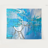 Crystal Summer Tree Wandteppich (Vorderseite (Horizontal))