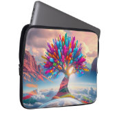 Crystal Sunrise Laptopschutzhülle (Vorne Rechts)