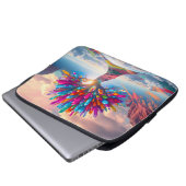 Crystal Sunrise Laptopschutzhülle (Vorne Knopf)
