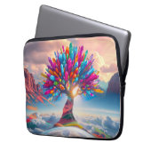 Crystal Sunrise Laptopschutzhülle (Vorderseite Links)