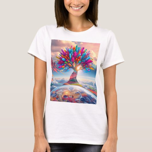 Crystal Sunrise T-Shirt (Vorderseite)