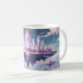 Crystal Temple Tasse - Floating Fantasy Realm Kaff (VorderseiteRechts)