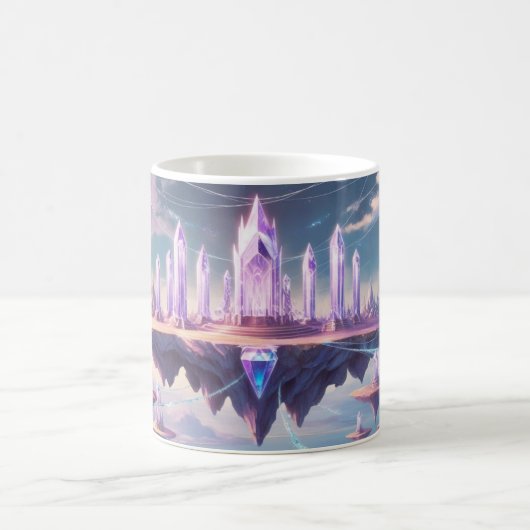 Crystal Temple Tasse - Floating Fantasy Realm Kaff (Mittel)