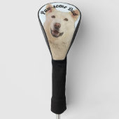 Crystal The Husky Dog Golf Headcover (Vorderseite)