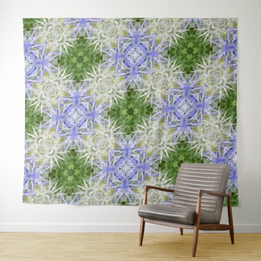 Crystal Thistle Wandteppich (Beispiel (Horizontal))