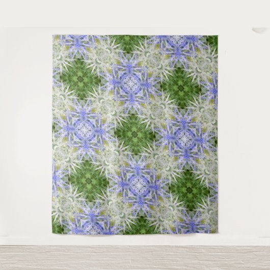 Crystal Thistle Wandteppich (Vorderseite)