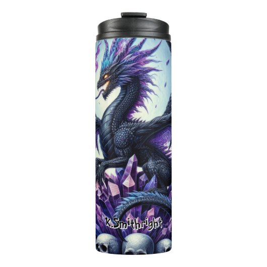 Crystal Throne Dragon Thermosbecher (Vorderseite)