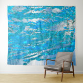 Crystal Tree Canopy Wandteppich (Beispiel (Horizontal))