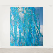 Crystal Tree Canopy Wandteppich (Vorderseite)