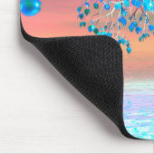 Crystal Tree Sunrise Mouse Pad Mousepad (Ecke)