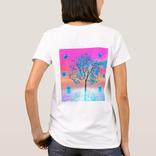 Crystal Tree Sunrise T-Shirt (Rückseite)