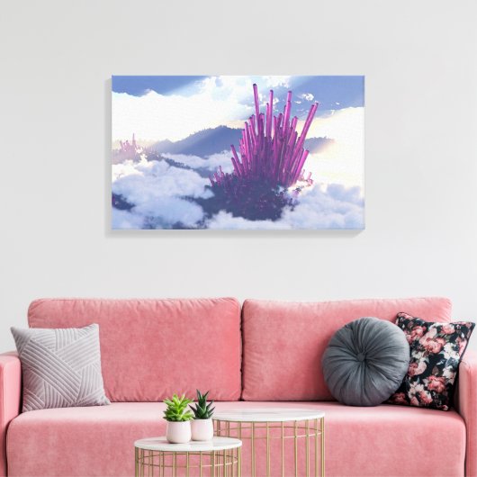 Crystal Vale Leinwanddruck (Insitu (Wohnzimmer))