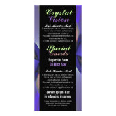 Crystal Vision Event Flyer Werbekarte (Hinten)
