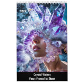 Crystal Visions – Faces Framed in Stone Kalender (Titelbild)