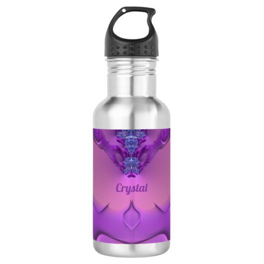 CRYSTAL ~ Wasserflasche (Vorderseite)