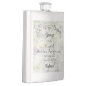 Crystal Wedding Anniversary Classic Flask Flachmann (Rechts)