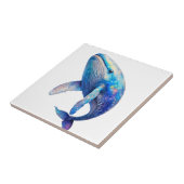 Crystal Whale Keramik Tile Fliese (Seite)