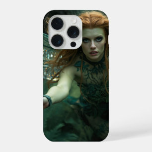Crystal Wing Alien Frau – Natur Fantasy Sci-Fi iPhone 15 Pro Hülle