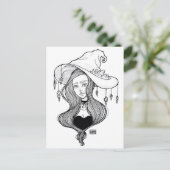 Crystal Witz Oktober Kunstdruckerei auf Postkarte (Stehend Vorderseite)