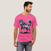 Crystal Wolf Biome - Fractured Nature T - Shirt (Vorne ganz)