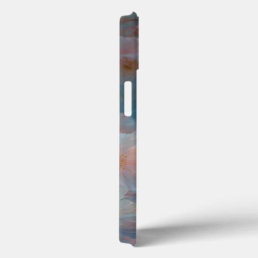 Crystal Zephyr - Pastel Blossom Aquamarine Case-Mate iPhone Hülle (Rückseite / Rechts)