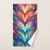 Crystal Zickzack Badhandtuch Set (Handtuch)