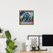 Crystalgon Trading Card Poster (Heimbüro)