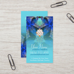 Crystalia Geist-Visitenkarte Visitenkarte