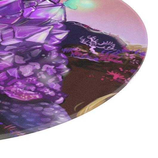 Crystaline Tortoise Schneidebrett (Ecke)