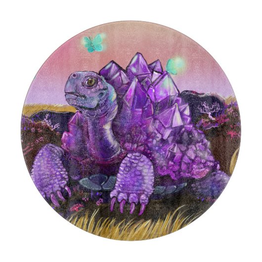 Crystaline Tortoise Schneidebrett (Vorderseite)