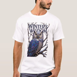 Crystalized Forest Owl T-Shirt, Premium T-Shirt